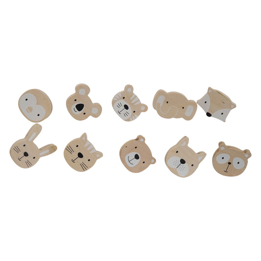 Toyzler Handle Children Knobs 10'lu Set